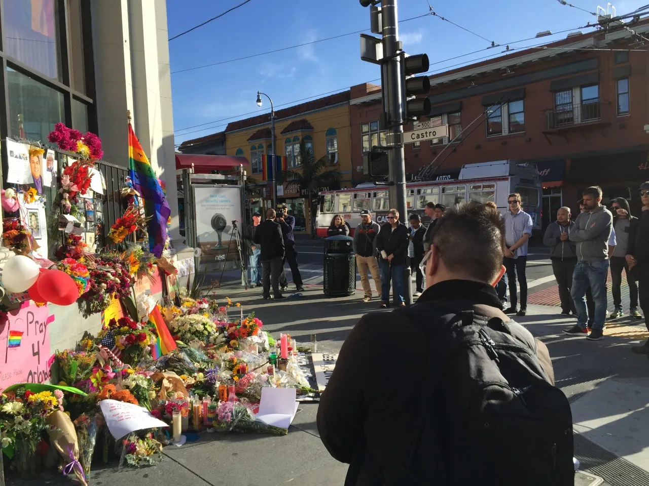 memorial in the castro